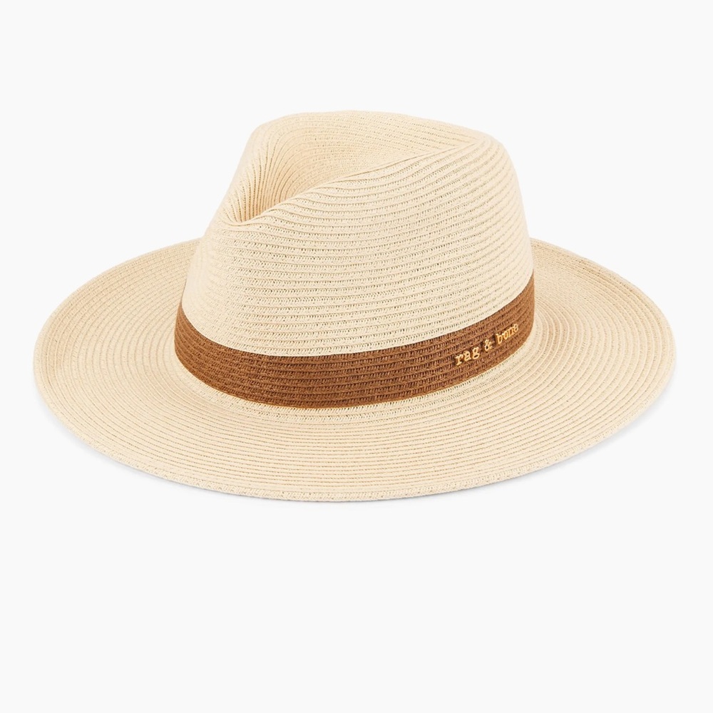 Rag & Bone City Straw Fedora